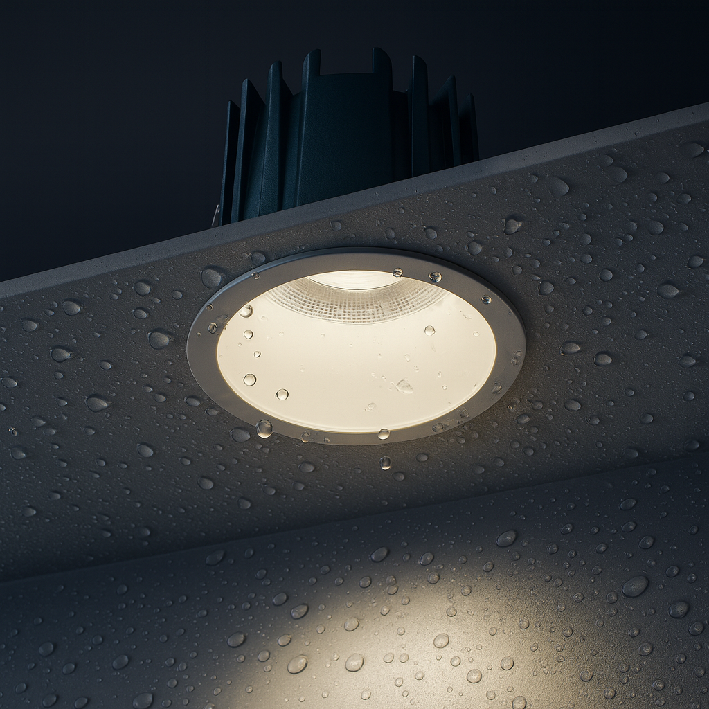 TAIF LED COB Project Downlight 12W – High efficiency, 1320lm, 4000K,3000K,6500K , CRI≥90, 55° beam angle.