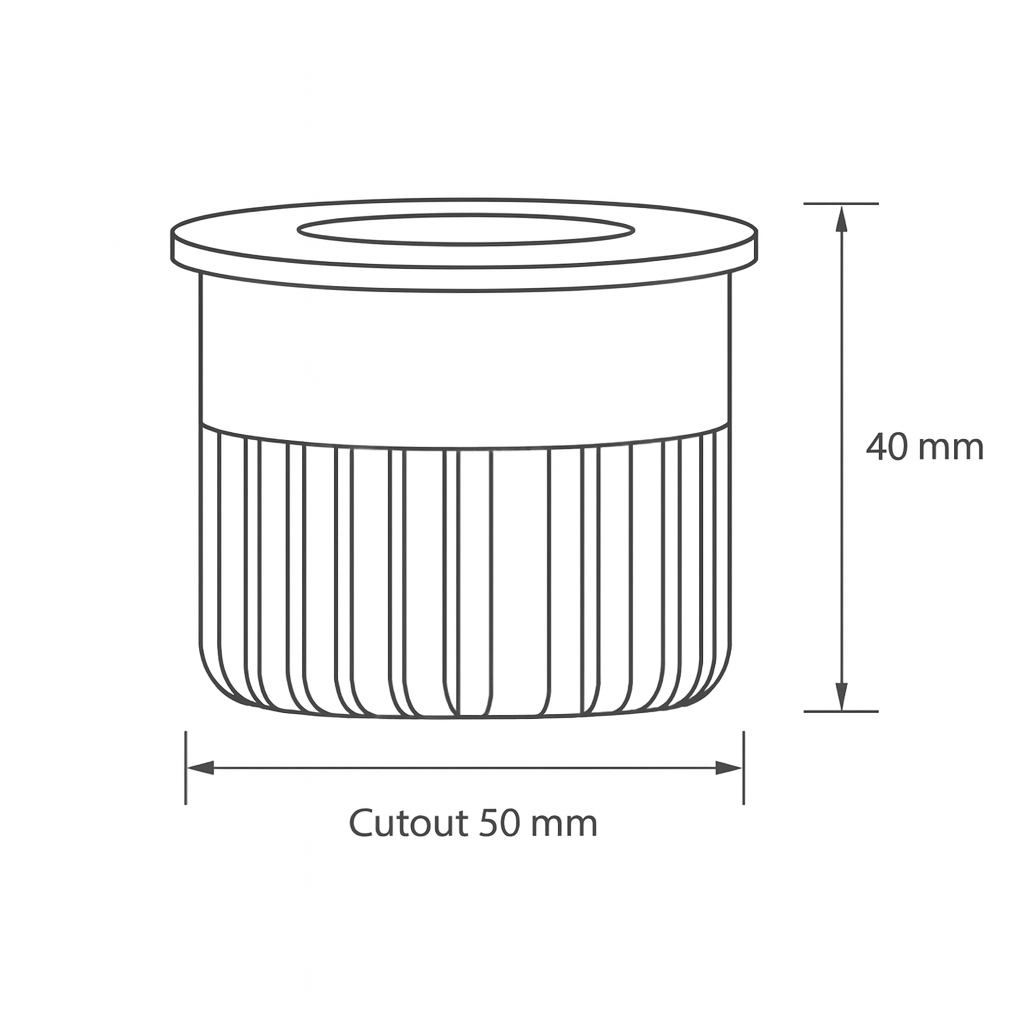 Taif LED 7W LED Module Downlight Energy Efficient, Premium Quality